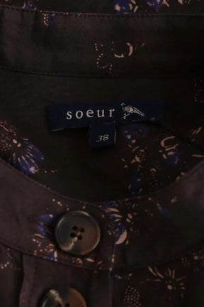 Blouse Soeur Marron en Coton