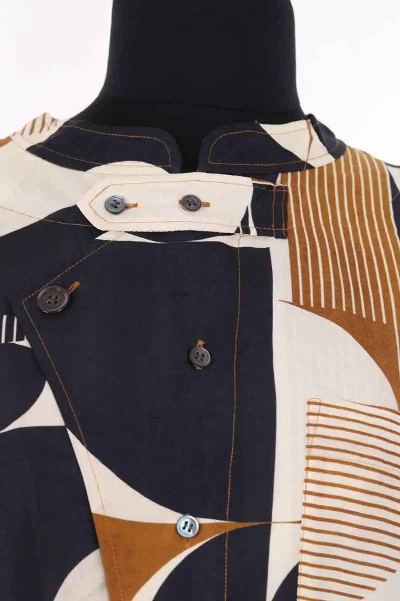Blouse Soeur Philo Multicolore en Soie
