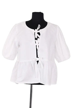 Blouse Songe Lab Blanc en Coton, taille S - Seconde Main