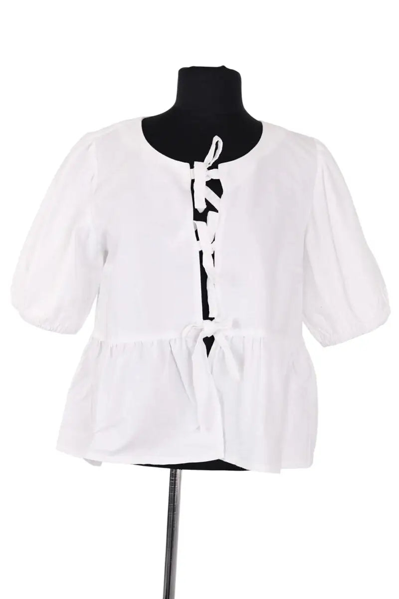 Blouse Songe Lab Blanc en Coton, taille S - Seconde Main