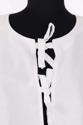 Blouse Songe Lab Blanc en Coton