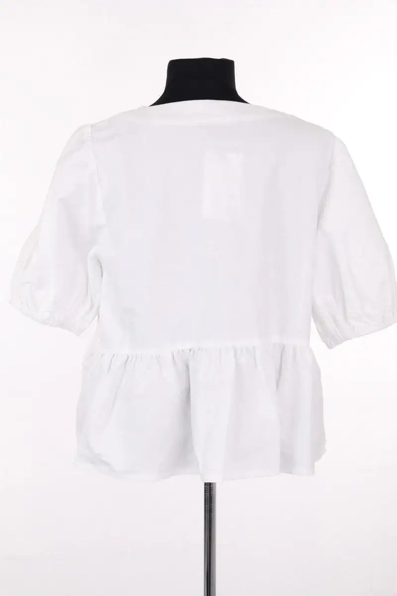Blouse Songe Lab Blanc en Coton