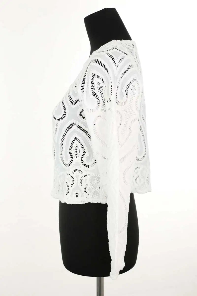 Blouse Songe Lab Blanc en Coton