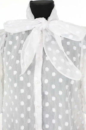 Blouse Stella Nova Blanc en Viscose