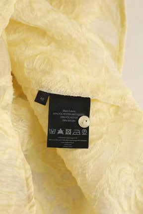 Blouse Stella Nova Jaune en Synthétique