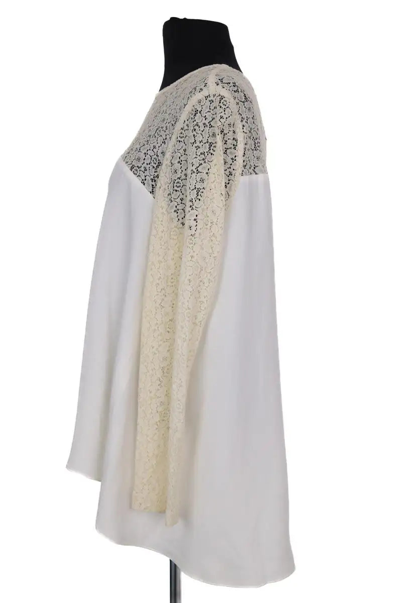 Blouse Tara Jarmon Blanc en Synthétique