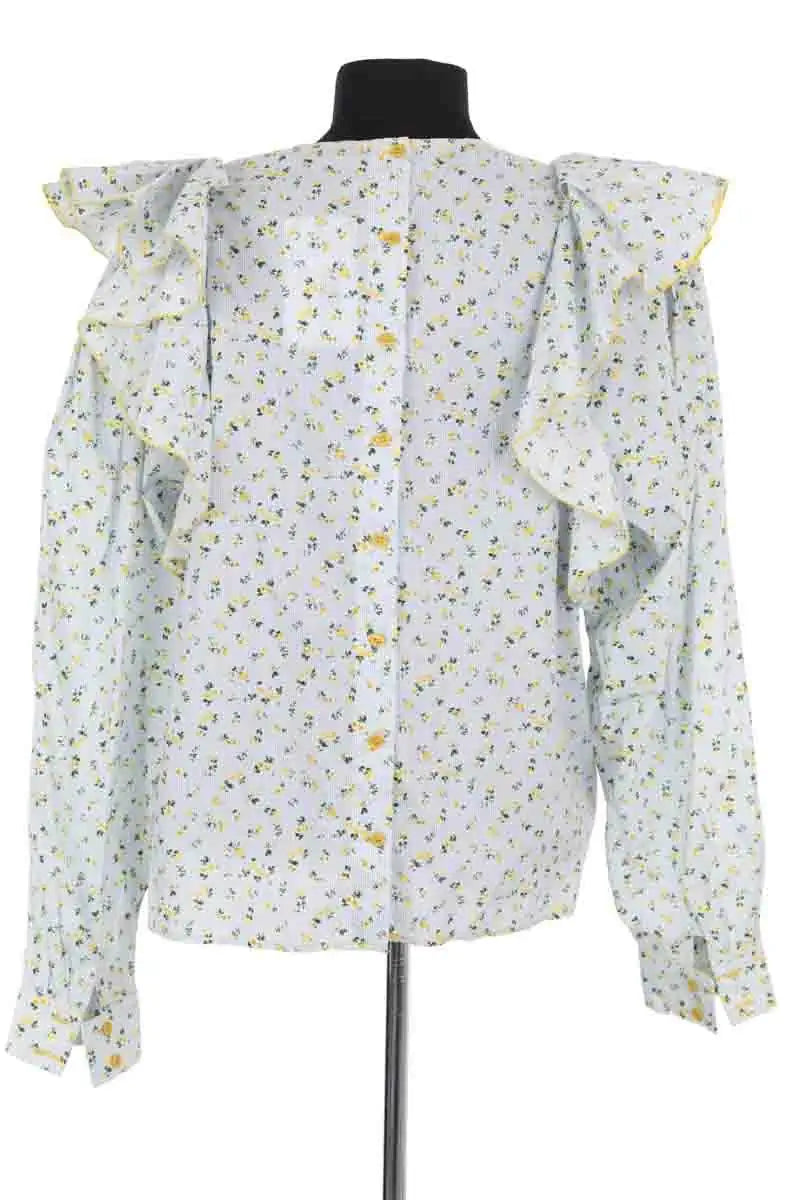 Blouse Tara Jarmon Bleu en Coton