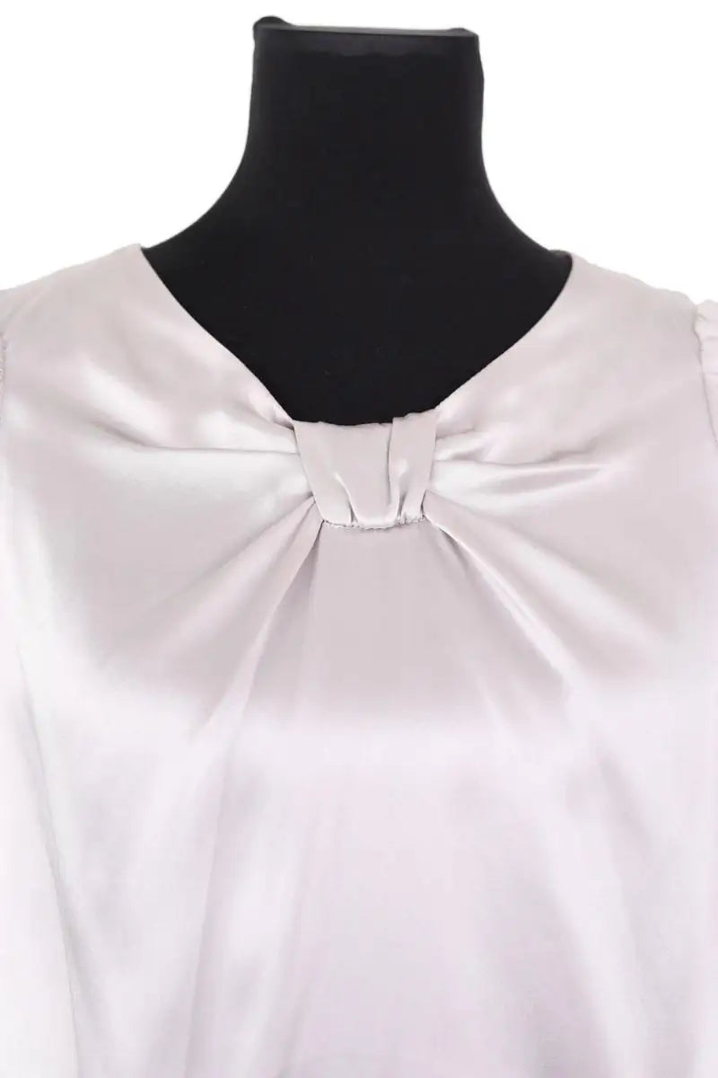 Blouse Tara Jarmon Gris en Soie