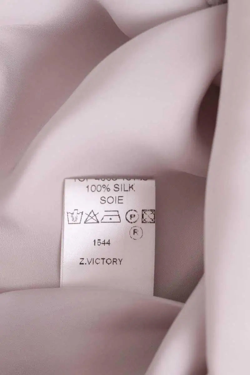 Blouse Tara Jarmon Gris en Soie