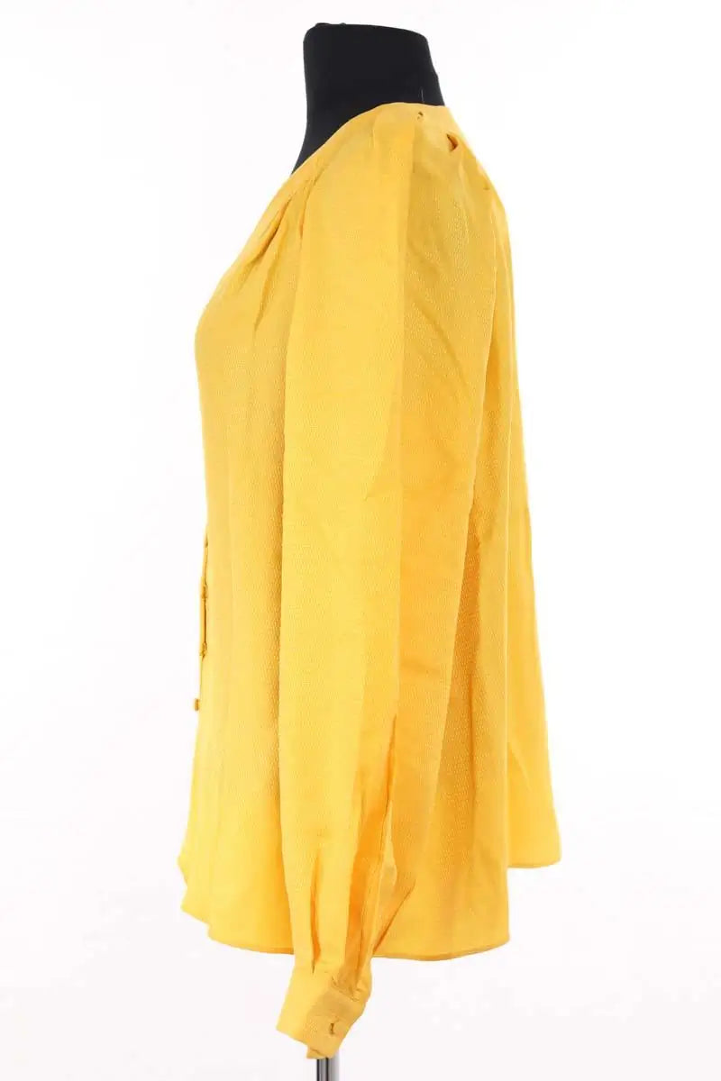 Blouse Tara Jarmon Jaune en Soie