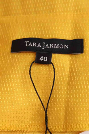 Blouse Tara Jarmon Jaune en Soie