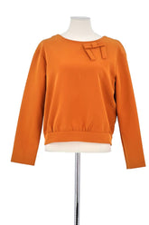 Blouse Tara Jarmon Orange en Polyester, taille M - Seconde Main
