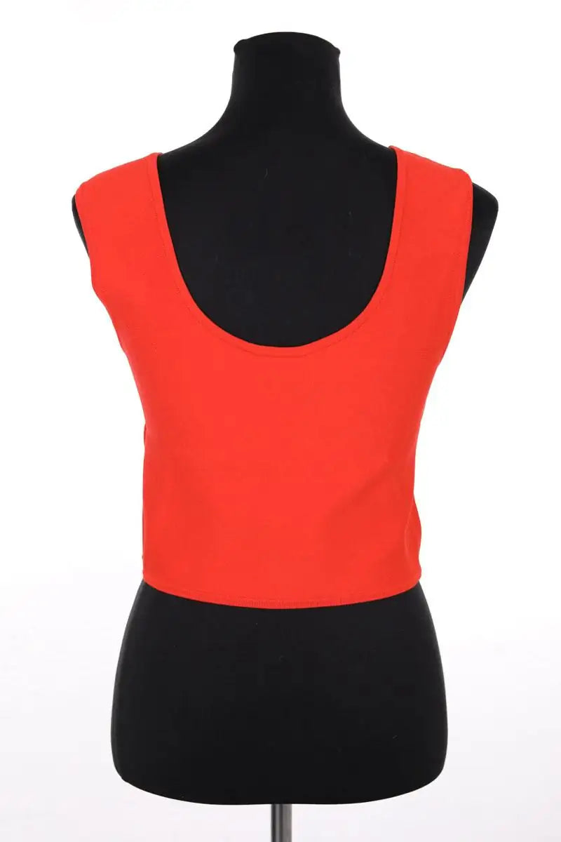 Blouse Tara Jarmon Orange en Viscose