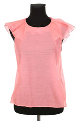 Blouse Tara Jarmon Rose en Polyester, taille M - Seconde Main