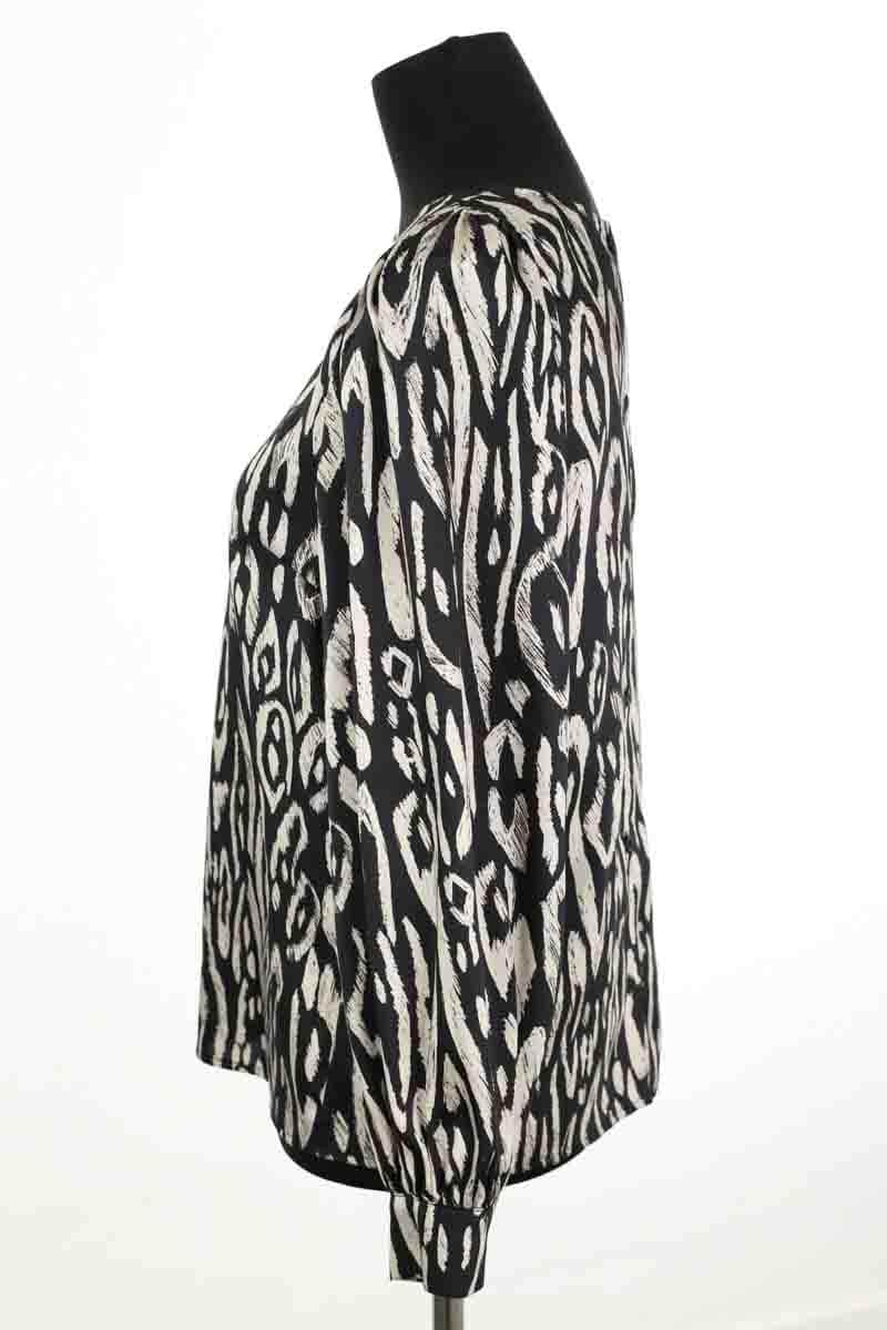 Blouse Tara Jarmon Tonina Noir en Polyester