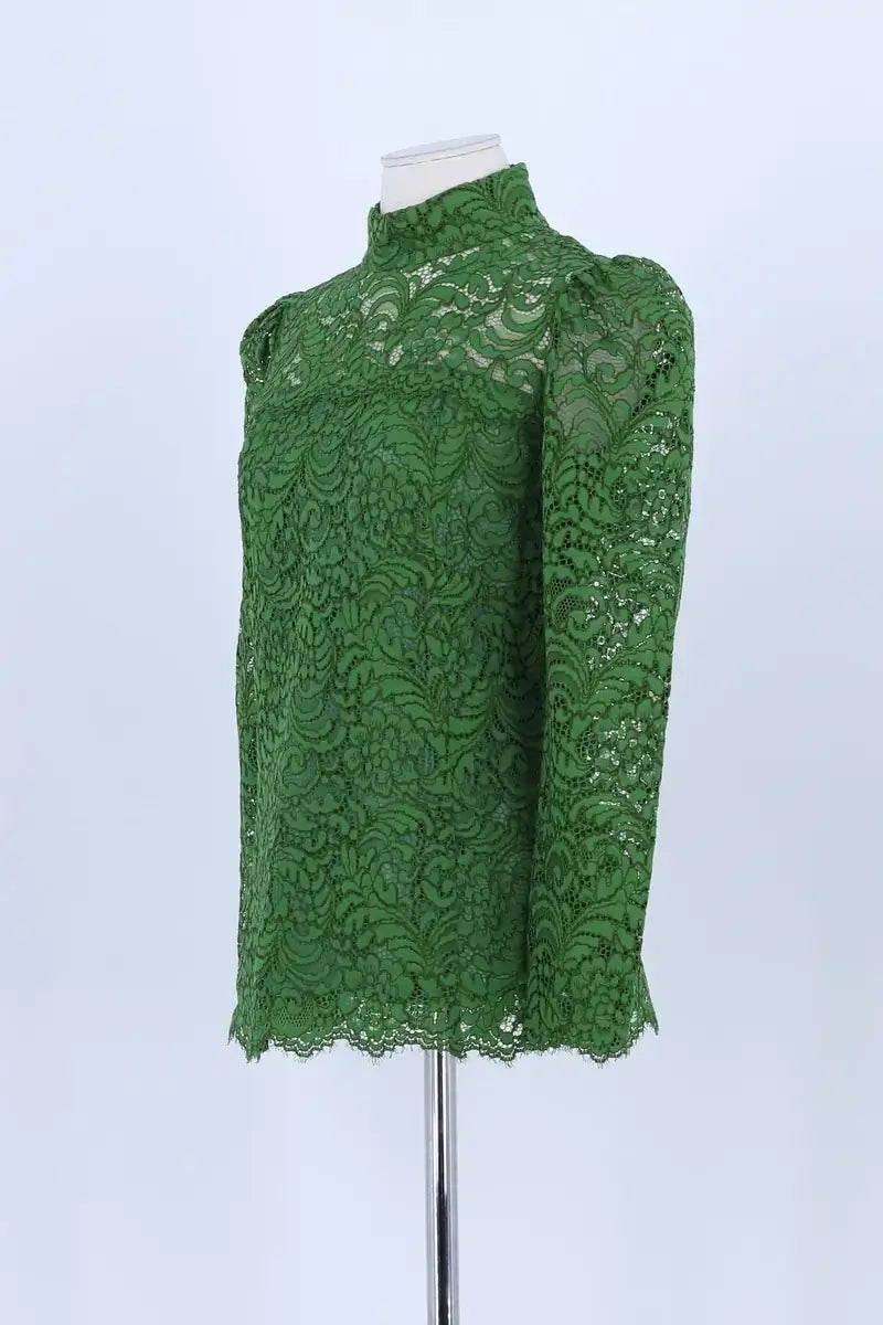 Blouse Tara Jarmon Vert en Coton
