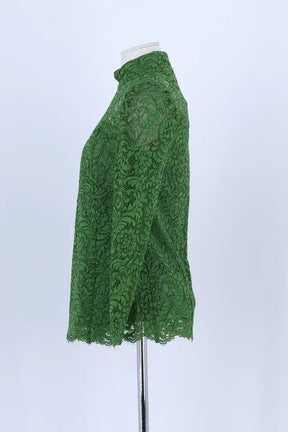 Blouse Tara Jarmon Vert en Coton