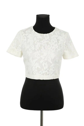 Blouse Ted Baker Blanc en Polyester, taille S - Seconde Main