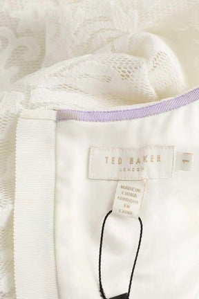 Blouse Ted Baker Blanc en Polyester