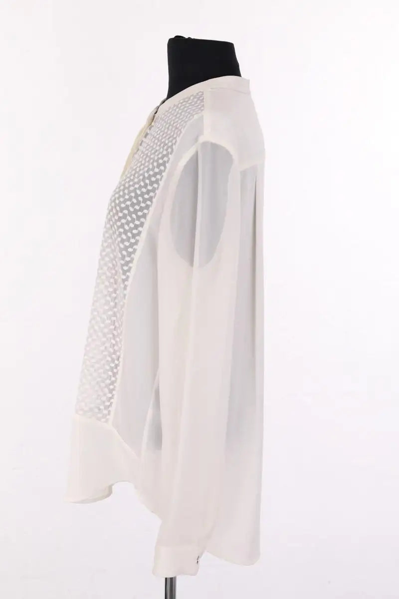 Blouse The Kooples Blanc en Synthétique