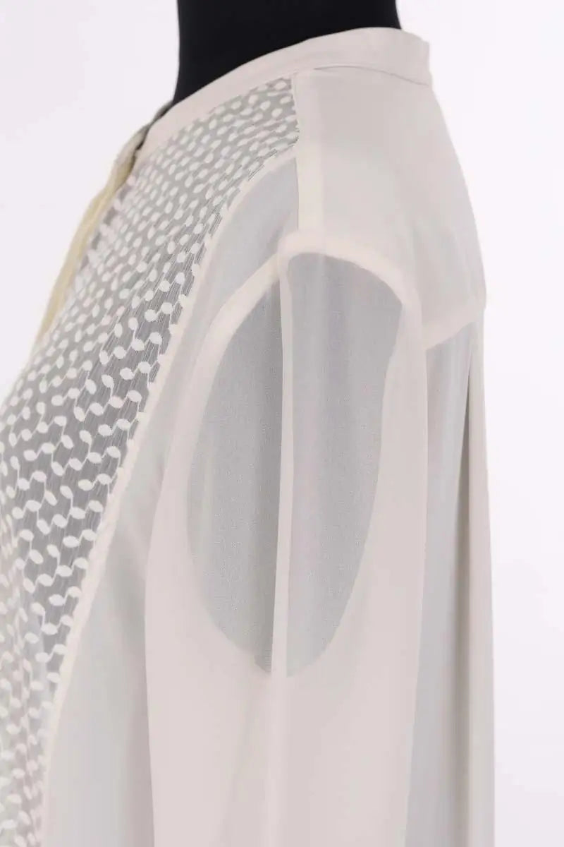Blouse The Kooples Blanc en Synthétique