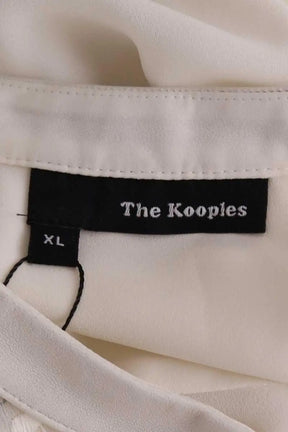 Blouse The Kooples Blanc en Synthétique
