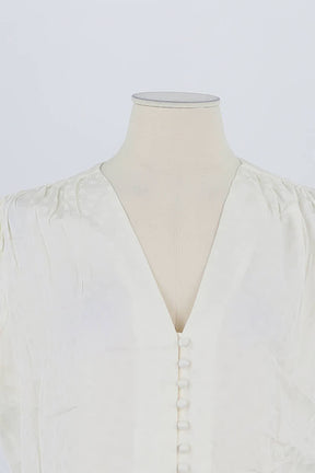 Blouse The Kooples Blanc en Viscose