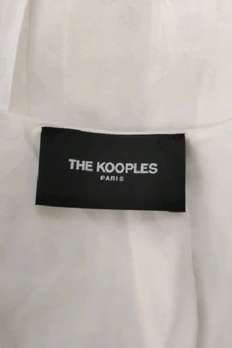 Blouse The Kooples Blanc en Viscose