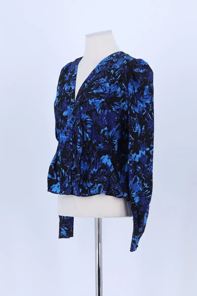 Blouse The Kooples Bleu en Soie