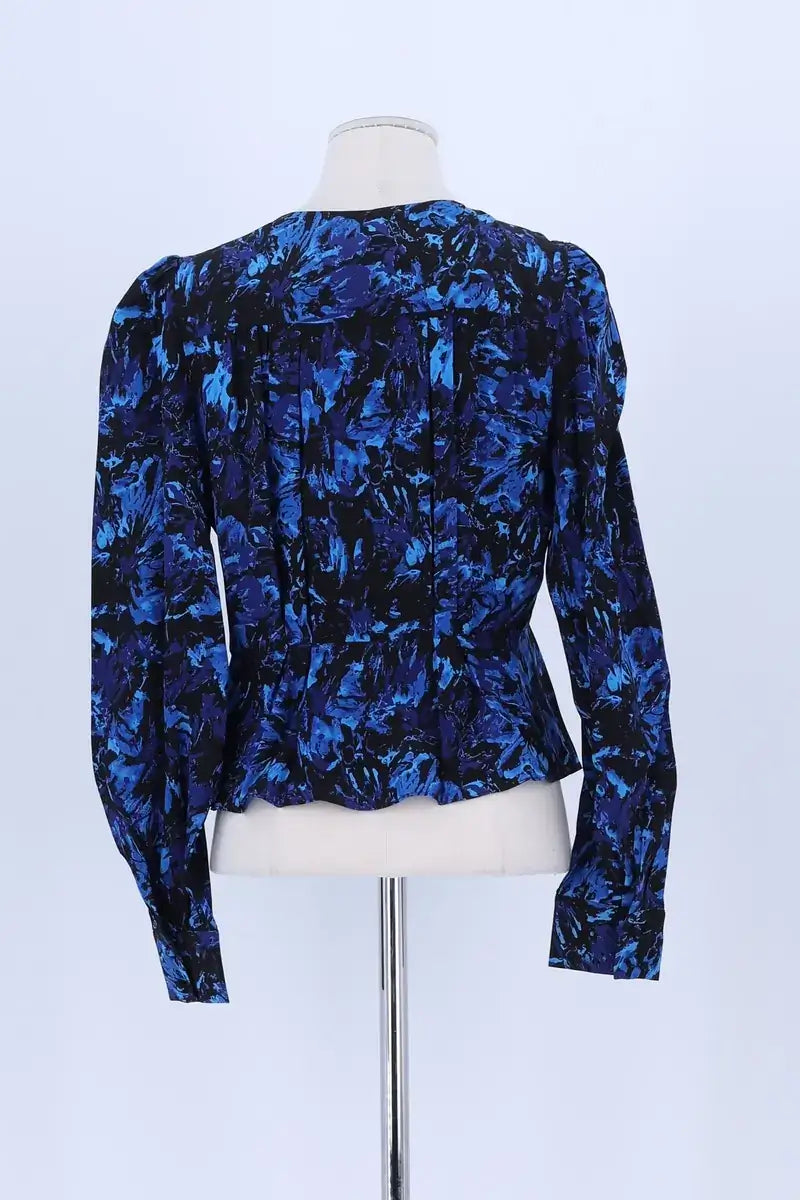 Blouse The Kooples Bleu en Soie