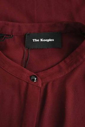 Blouse The Kooples Bordeaux en Polyester