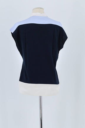 Blouse The Kooples Marine en Polyester