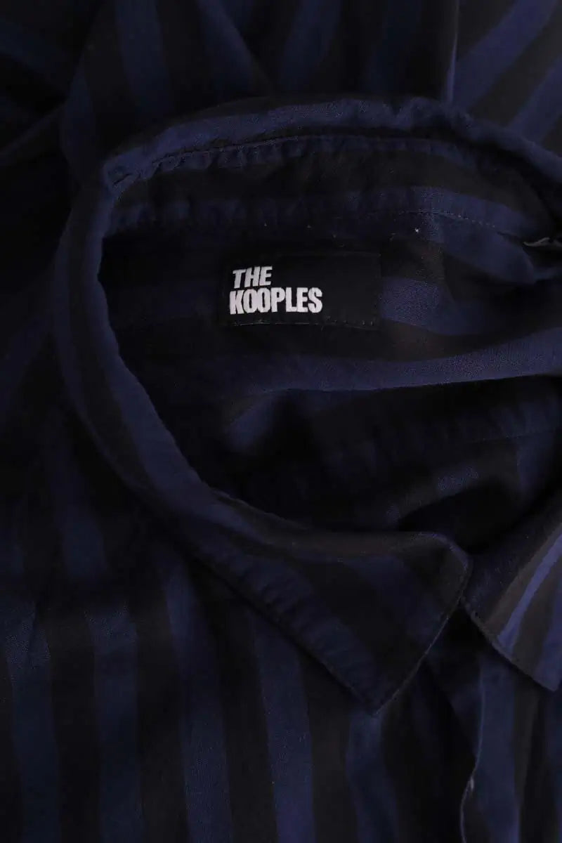 Blouse The Kooples Marine en Viscose
