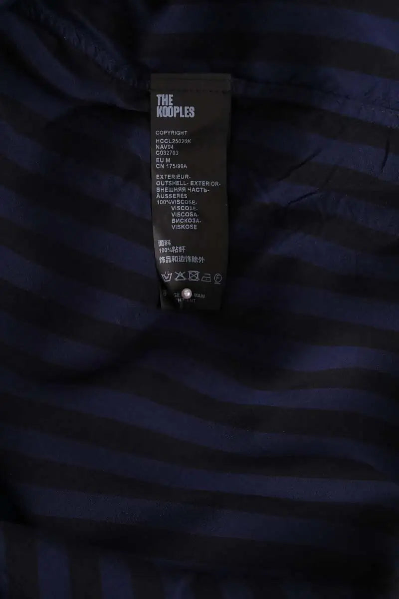 Blouse The Kooples Marine en Viscose