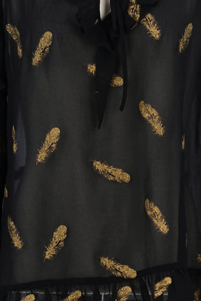 Blouse The Kooples Noir en Polyester