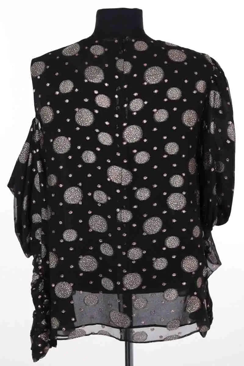 Blouse The Kooples Noir en Soie