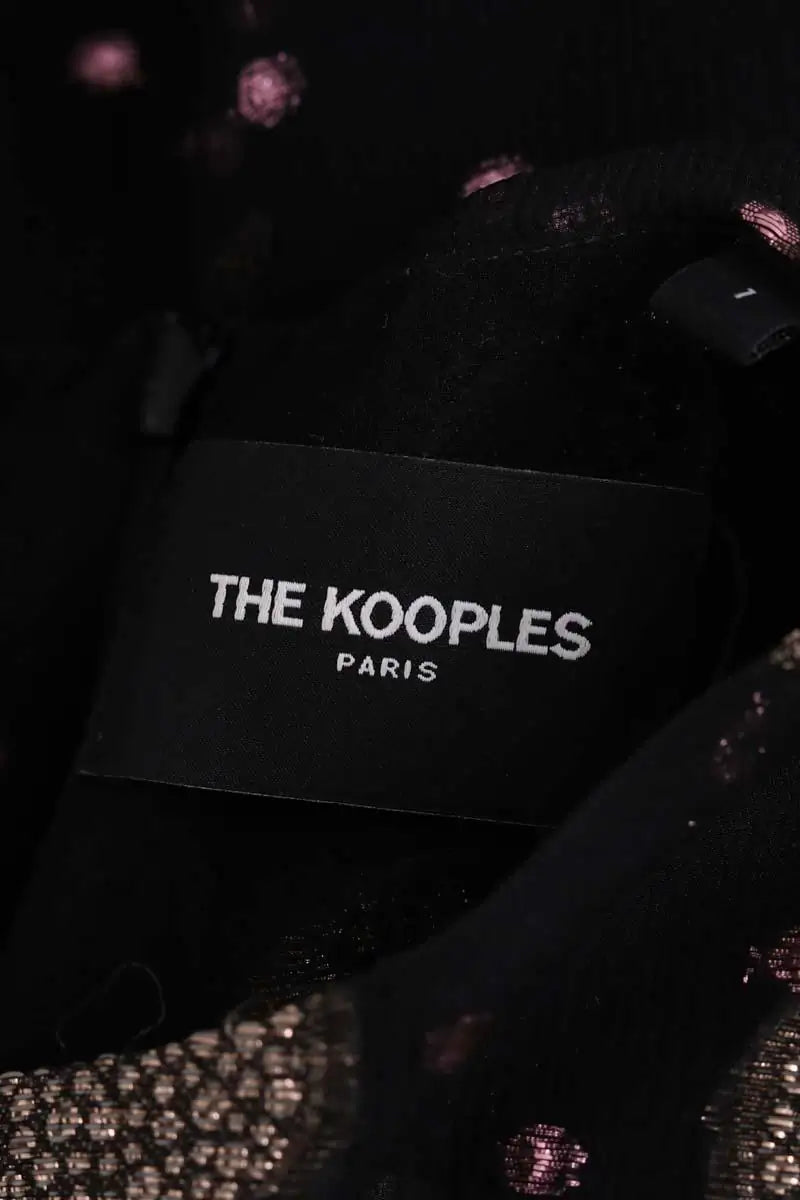 Blouse The Kooples Noir en Soie
