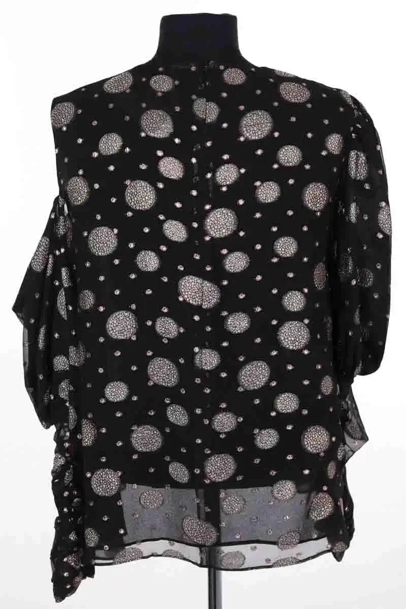 Blouse The Kooples Noir en Soie