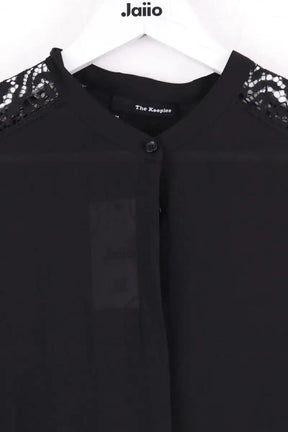 Blouse The Kooples Noir en Synthétique