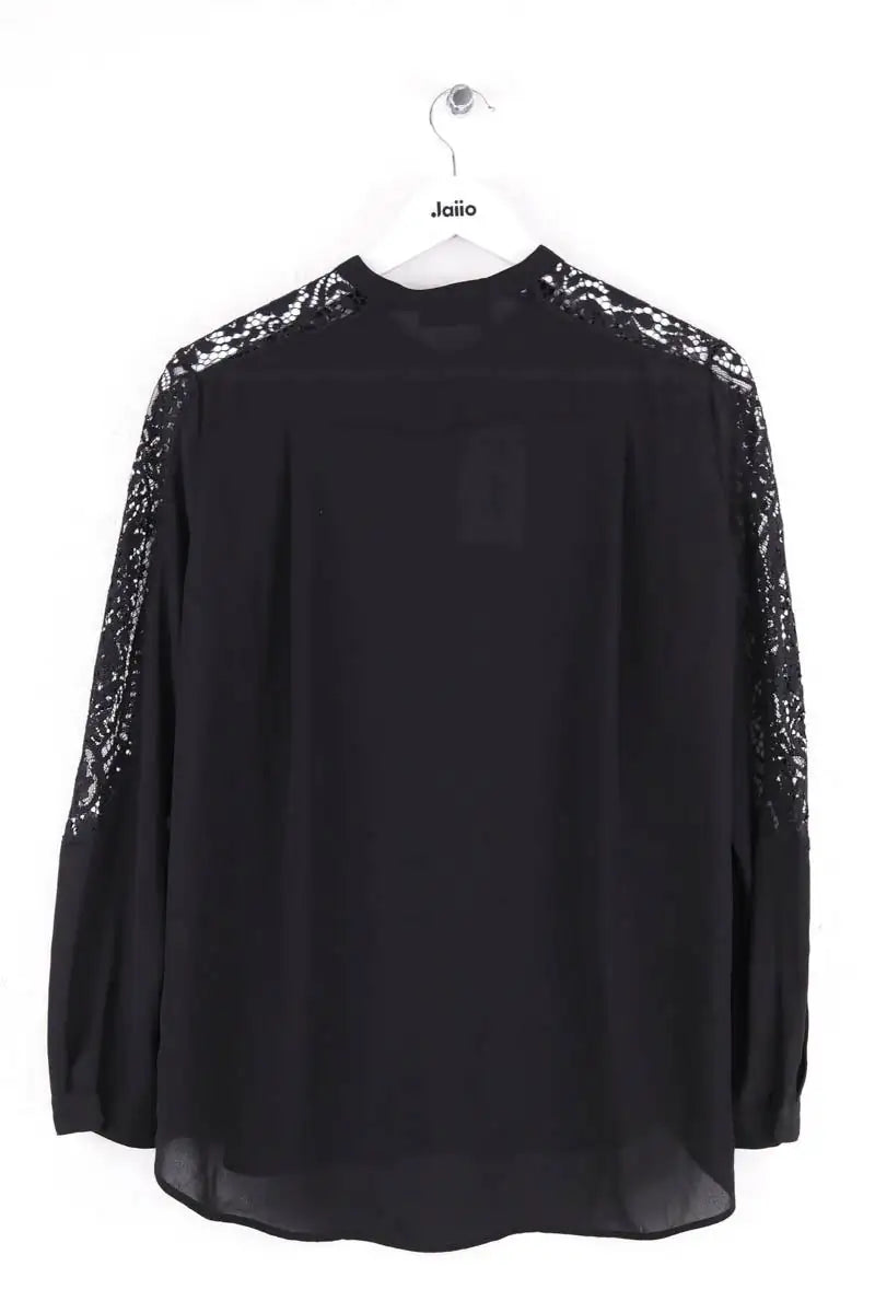 Blouse The Kooples Noir en Synthétique