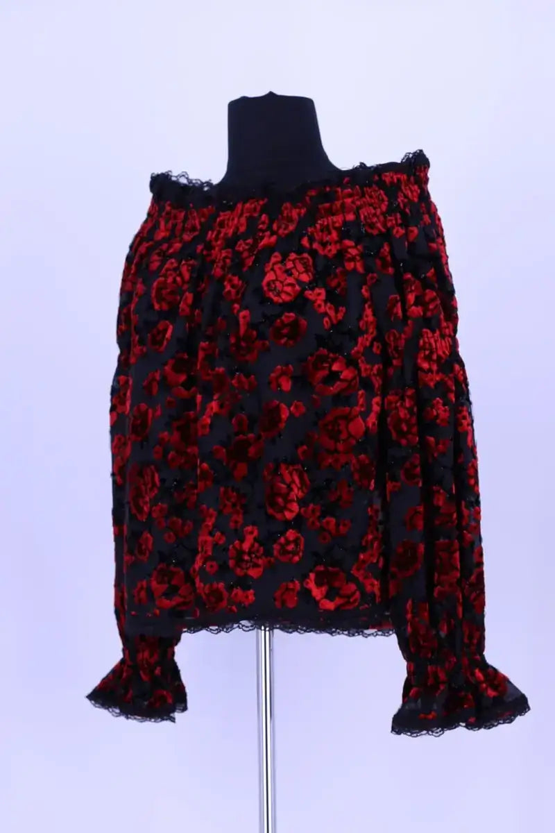 Blouse The Kooples Noir en Synthétique