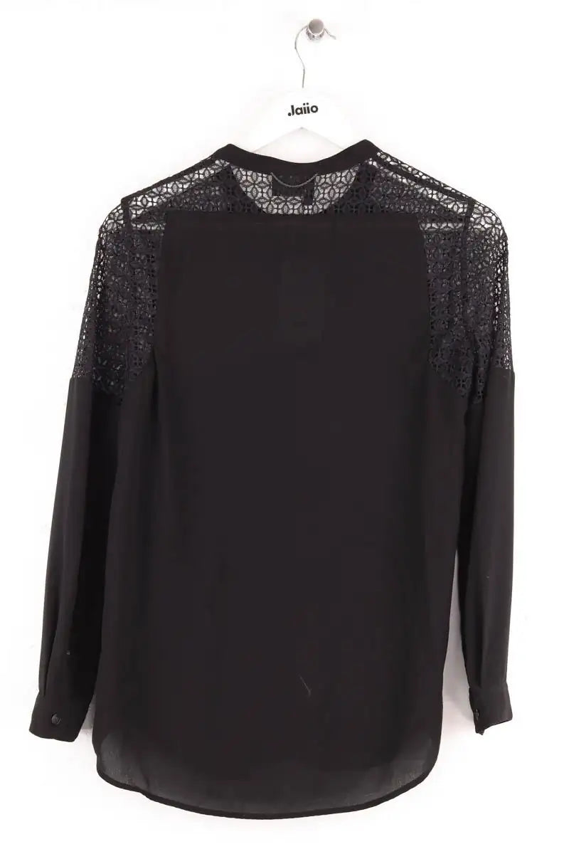 Blouse The Kooples Noir en Synthétique
