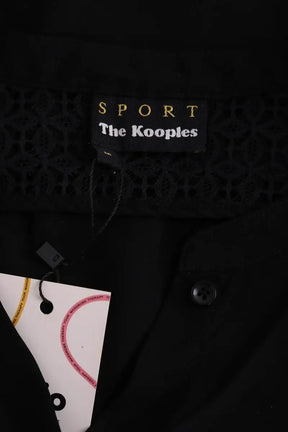 Blouse The Kooples Noir en Synthétique