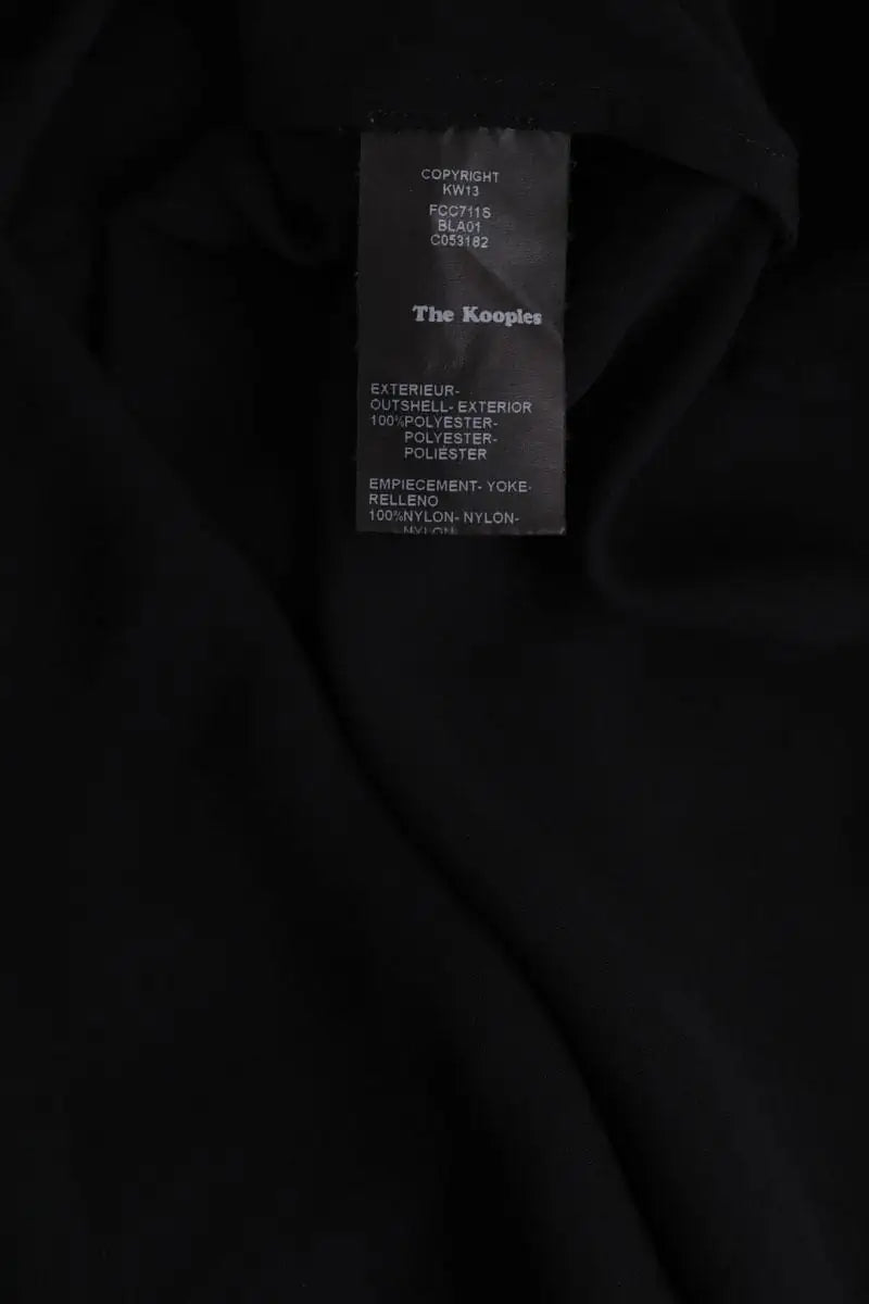 Blouse The Kooples Noir en Synthétique