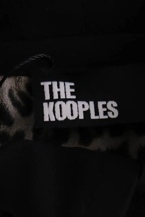 Blouse The Kooples Noir en Synthétique