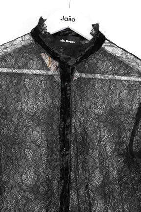 Blouse The Kooples Noir en Synthétique