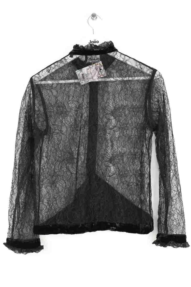 Blouse The Kooples Noir en Synthétique