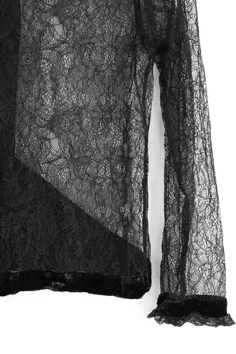 Blouse The Kooples Noir en Synthétique