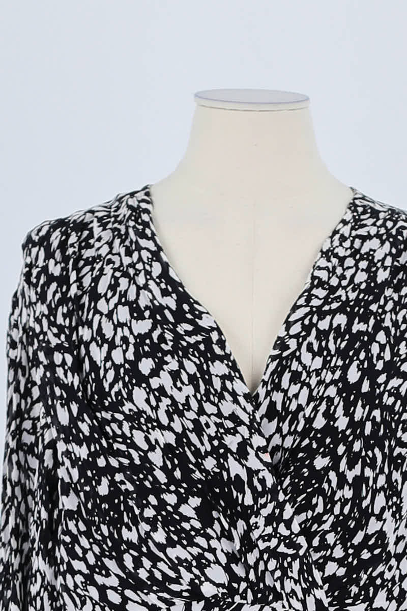 Blouse The Kooples Noir en Viscose
