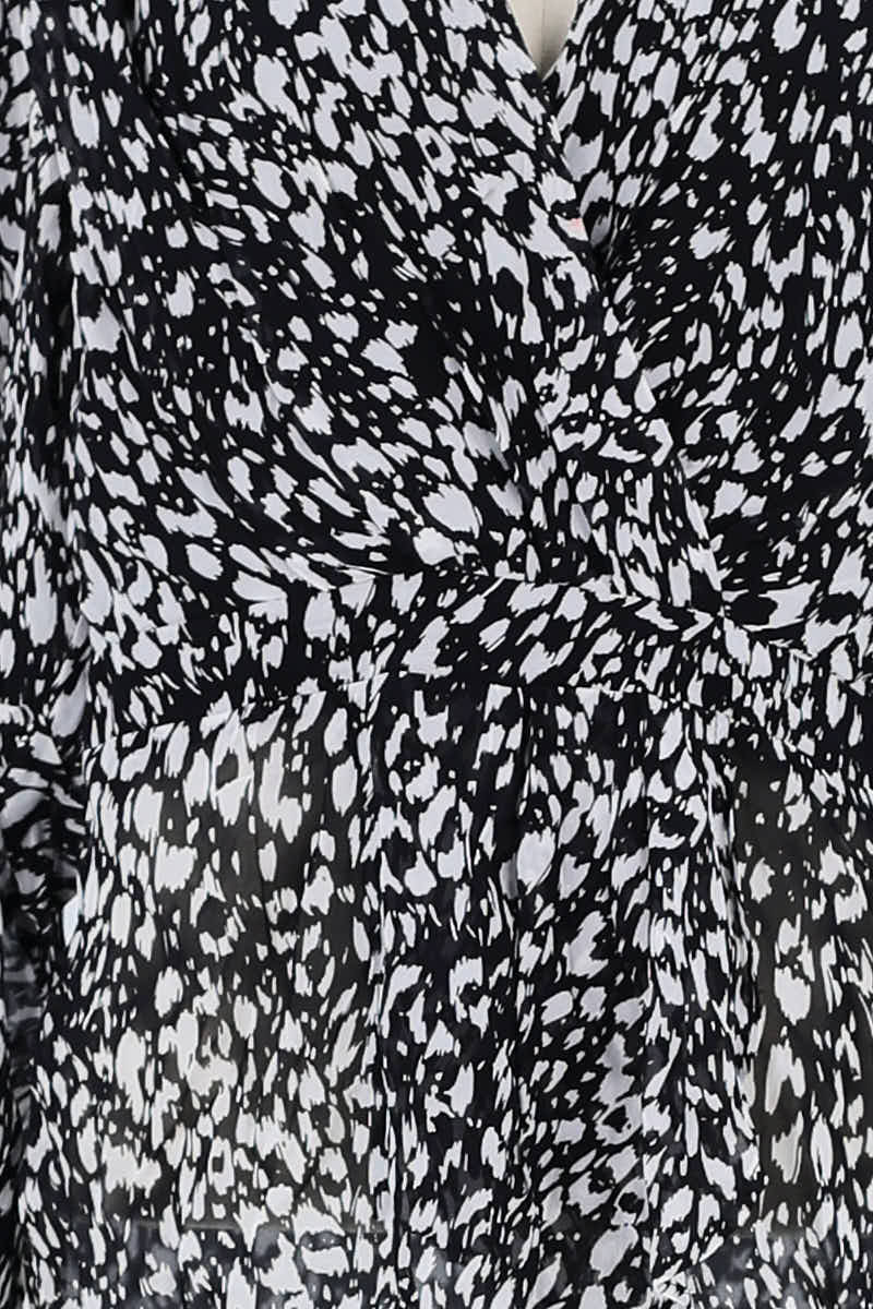 Blouse The Kooples Noir en Viscose